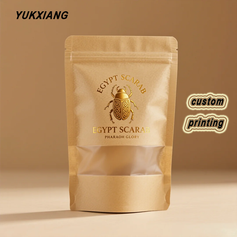 Dried Flower Bulk - Customized Packing Zip lock Kraft Paper