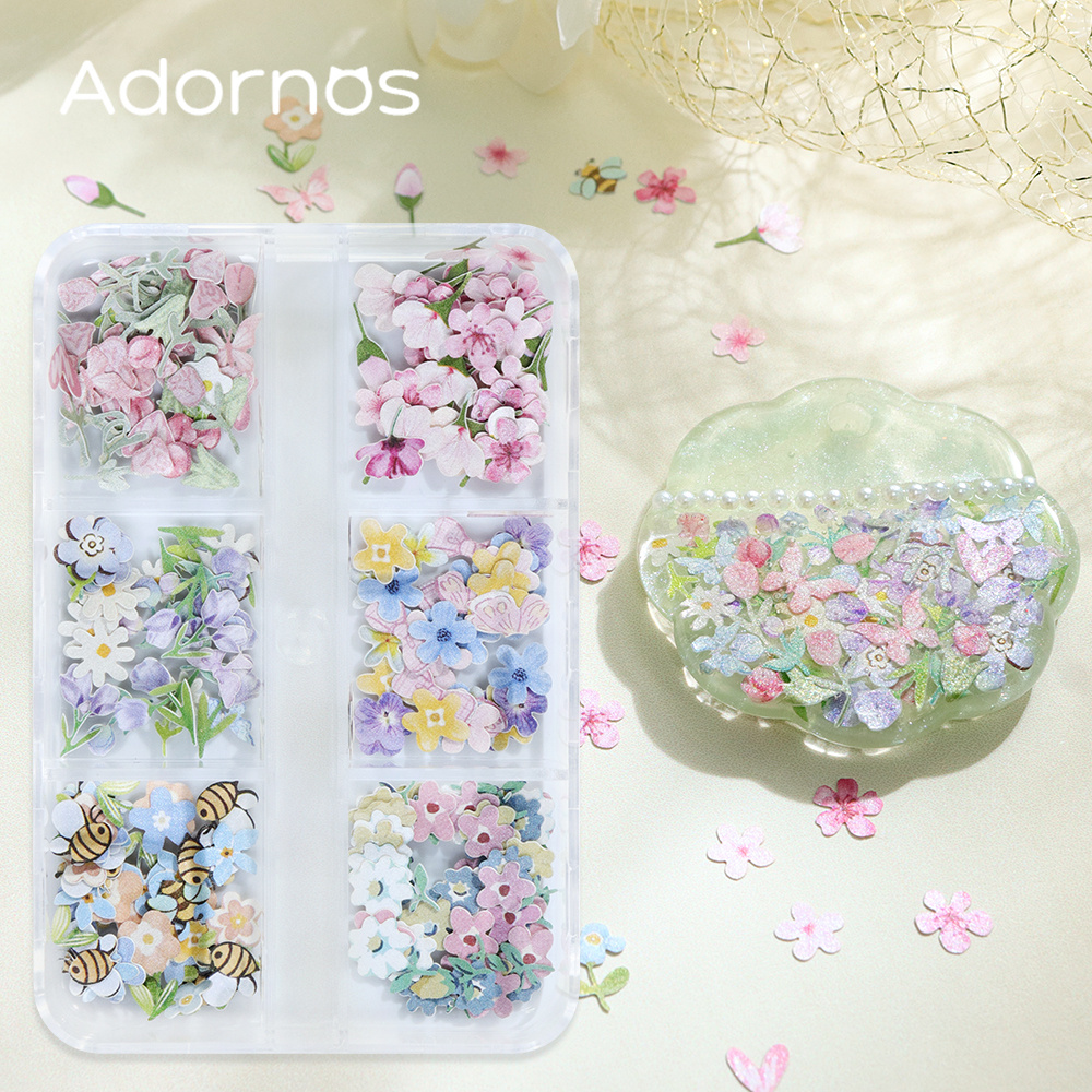 Resin Craft Ideas - Flower Wood Pulp Chip Epoxy Resin