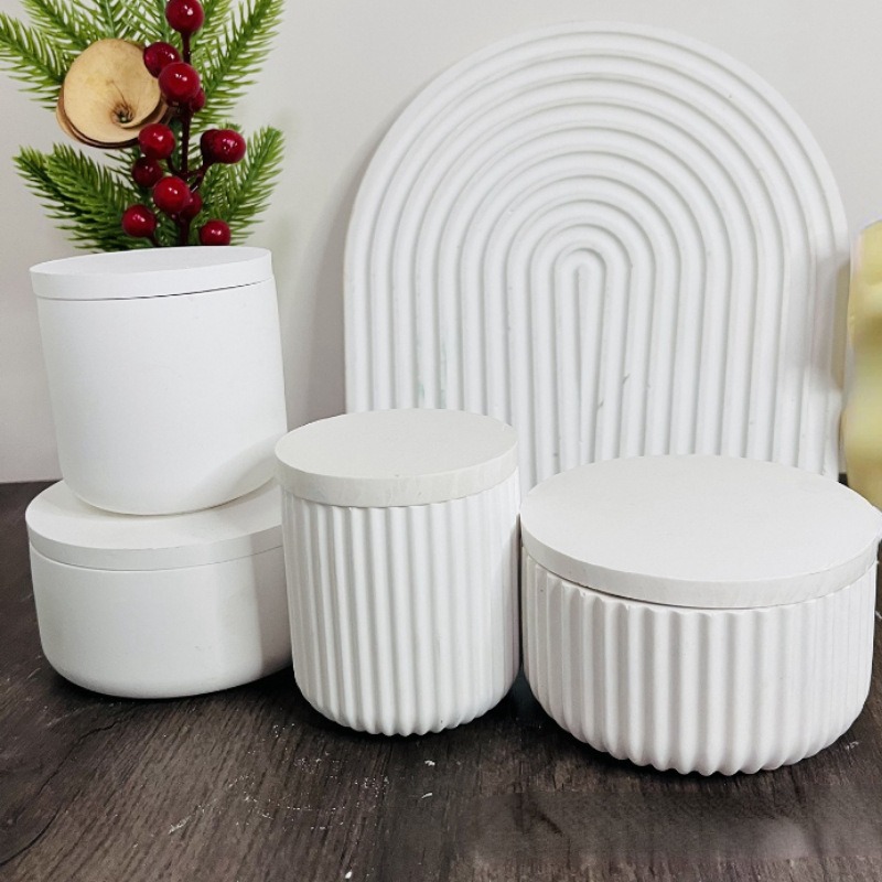 Serving Tray Mold - DIY Handmade Gypsum Form Aroma Cup