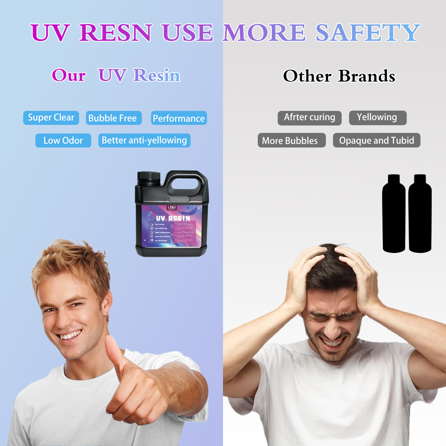 Bulk UV Resin Crystal Clear La - Epoxy Uv Resin Kit บทวิจารณ์และราคา