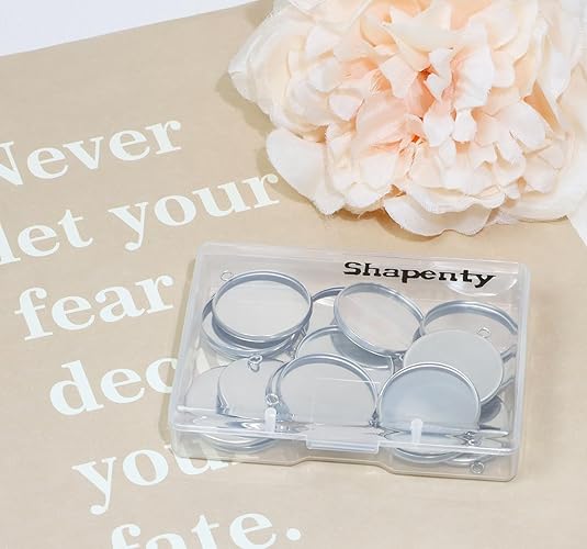 20 Pieces Stainless Steel Roun - Resin Crafts Diy บทวิจารณ์และราคา