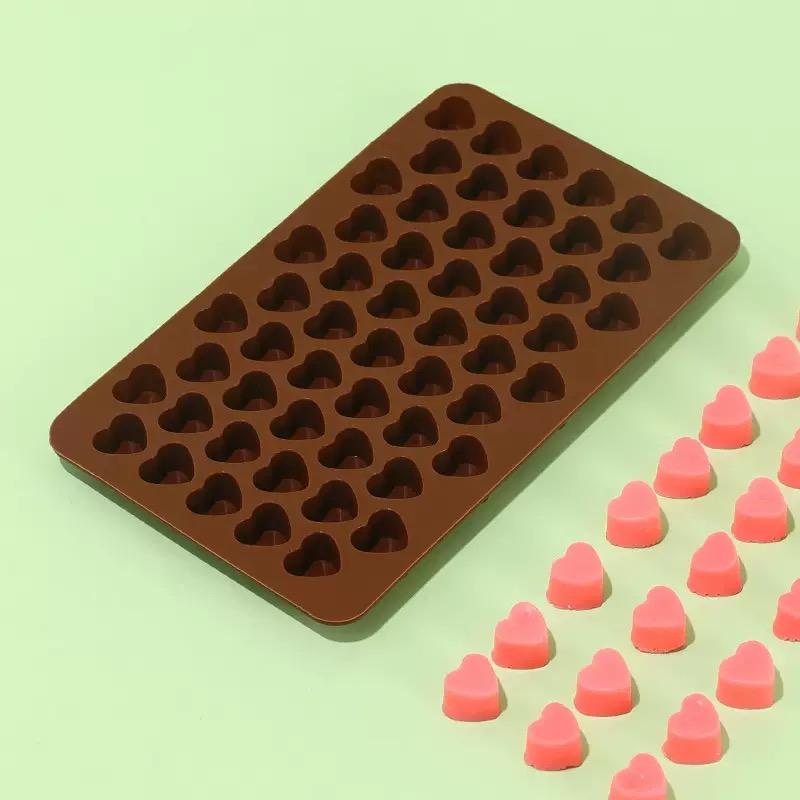 55Cavities Small Heart Silicon - Silicone Mold Tray บทวิจารณ์และราคา