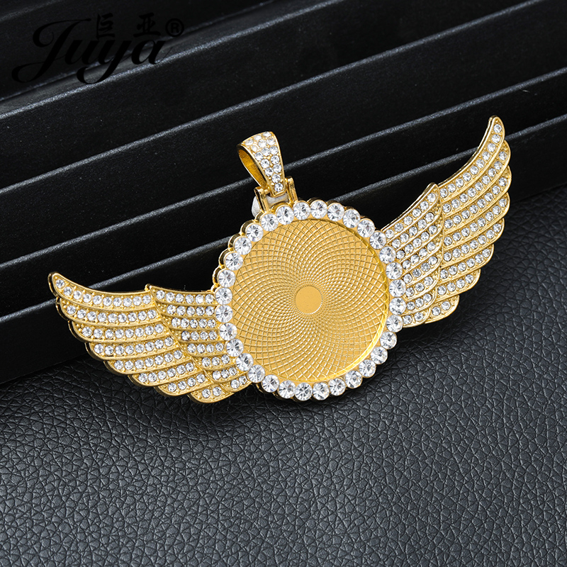 5PCS Blank Wings Pendant Setti - Bezels Set Pendant บทวิจารณ์และราคา