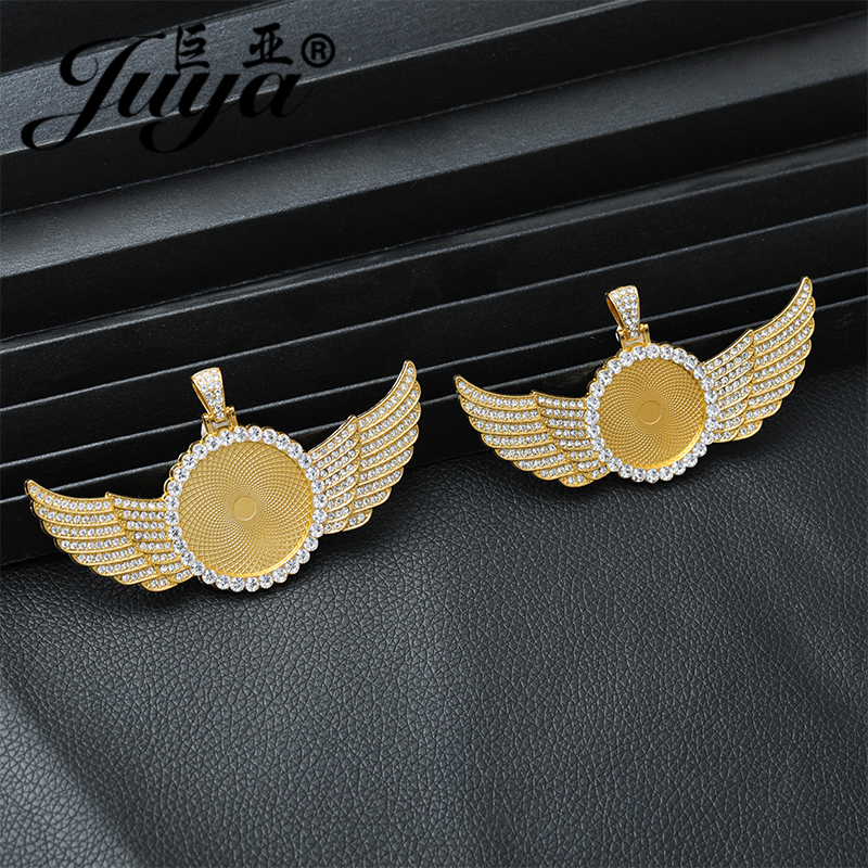 5PCS Blank Wings Pendant Setti - Bezels Set Pendant บทวิจารณ์และราคา