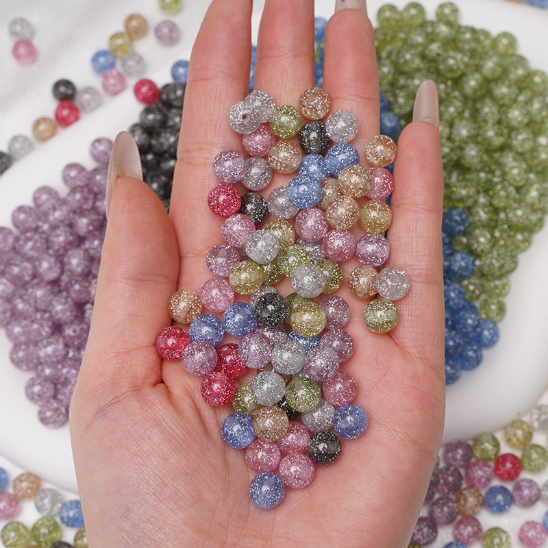 8/10mm Resins Round Shaped Bea - Resin Craft Material บทวิจารณ์และราคา