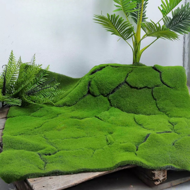 Artificial Turf Moss Simulatio - Terrarium Moss Art บทวิจารณ์และราคา