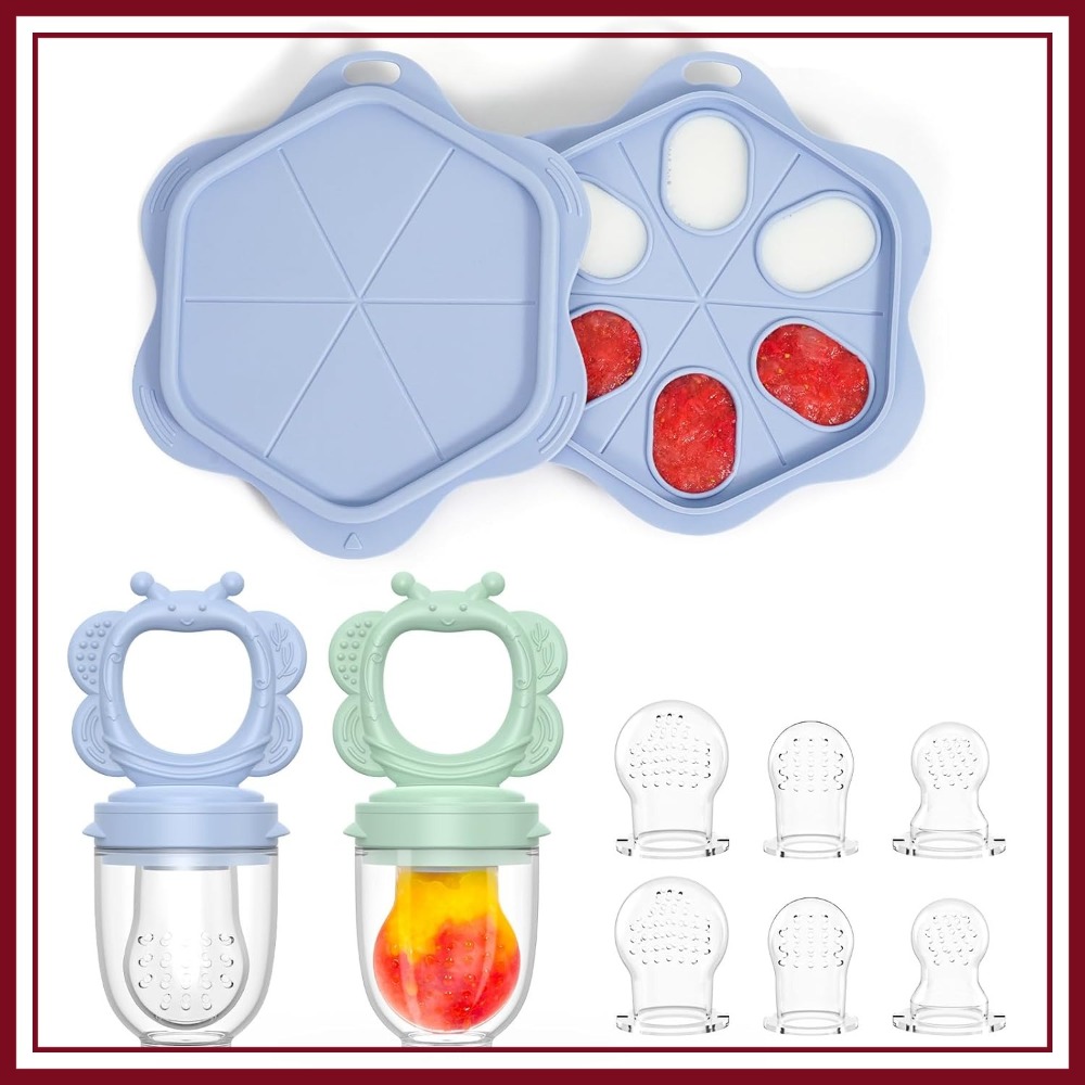 Silicone Baby Fruit Food Feede - Silicone Mold Tray บทวิจารณ์และราคา