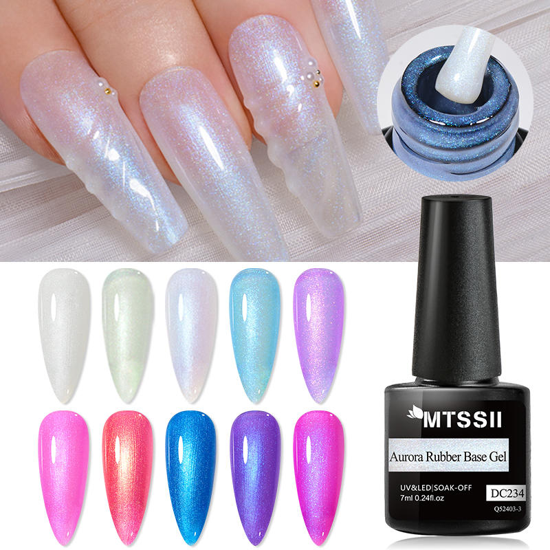 Mtssii 7ml Aurora Glitter Rubb - Gold Foil Flakes บทวิจารณ์และราคา