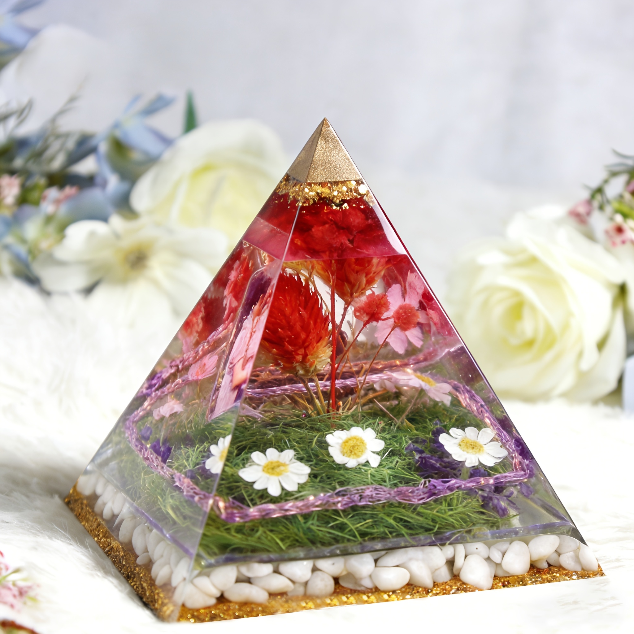 5pc- Pyramid resin molds of va - Resin Jewelry Kit บทวิจารณ์และราคา