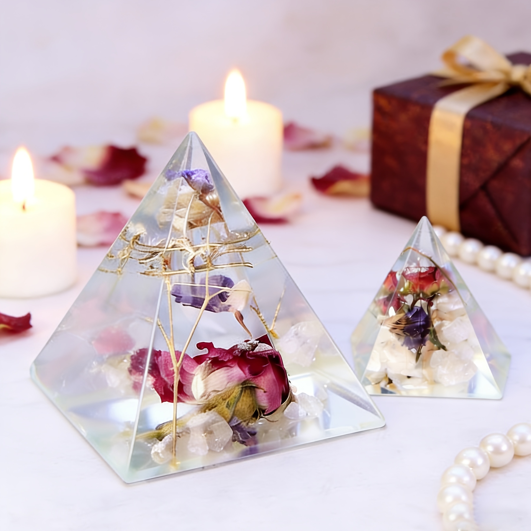 5pc- Pyramid resin molds of va - Resin Jewelry Kit บทวิจารณ์และราคา