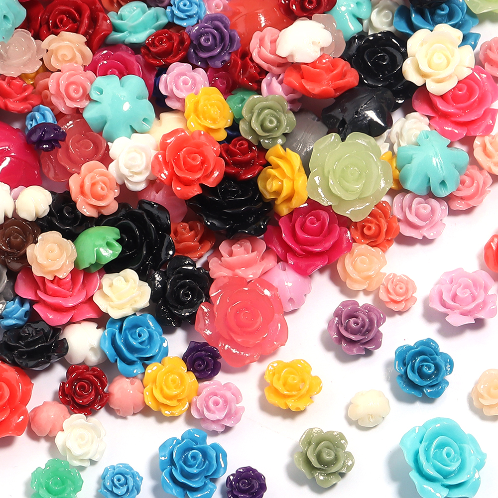 10pcs 6 8 10 12 15mm Imitation - Flower Preservation Resin บทวิจารณ์และราคา