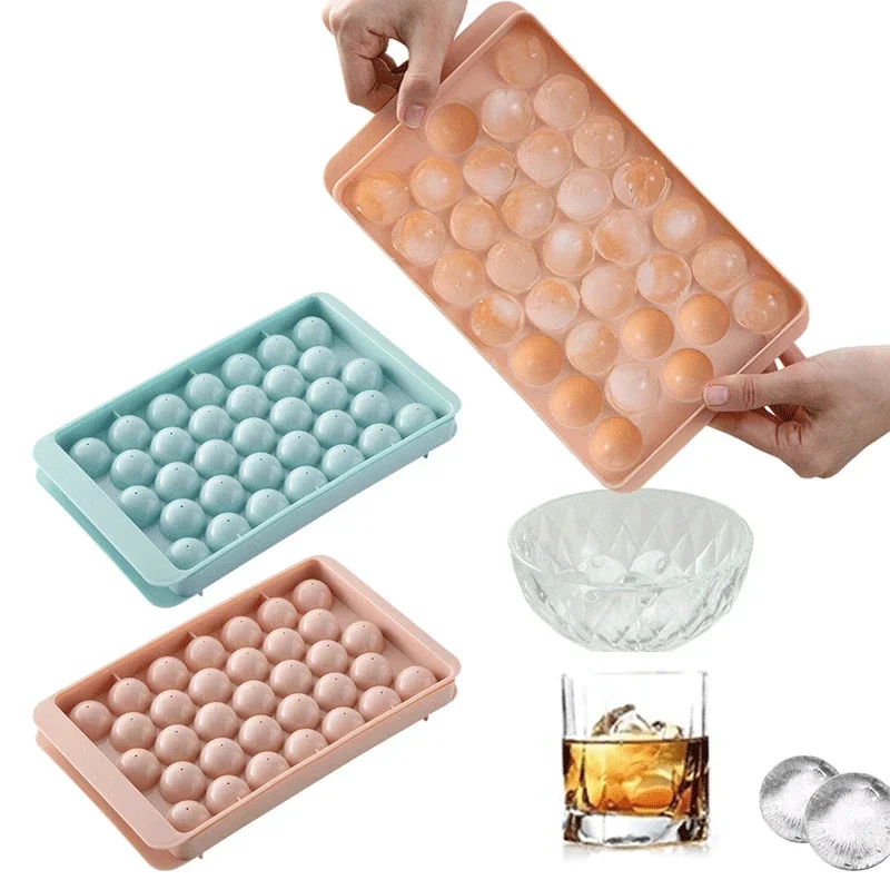 Round Ice Cube Tray Creative H - Coaster Mold Round บทวิจารณ์และราคา