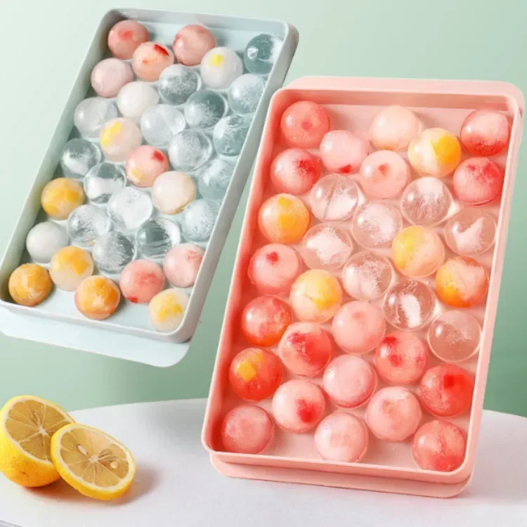 Round Ice Cube Tray Creative H - Coaster Mold Round บทวิจารณ์และราคา
