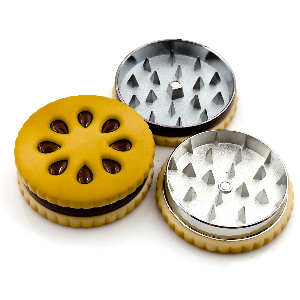 Cookie Metal Grinder Shape 55m - Dried Flower Bulk บทวิจารณ์และราคา