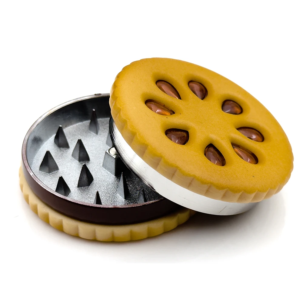 Cookie Metal Grinder Shape 55m - Dried Flower Bulk บทวิจารณ์และราคา