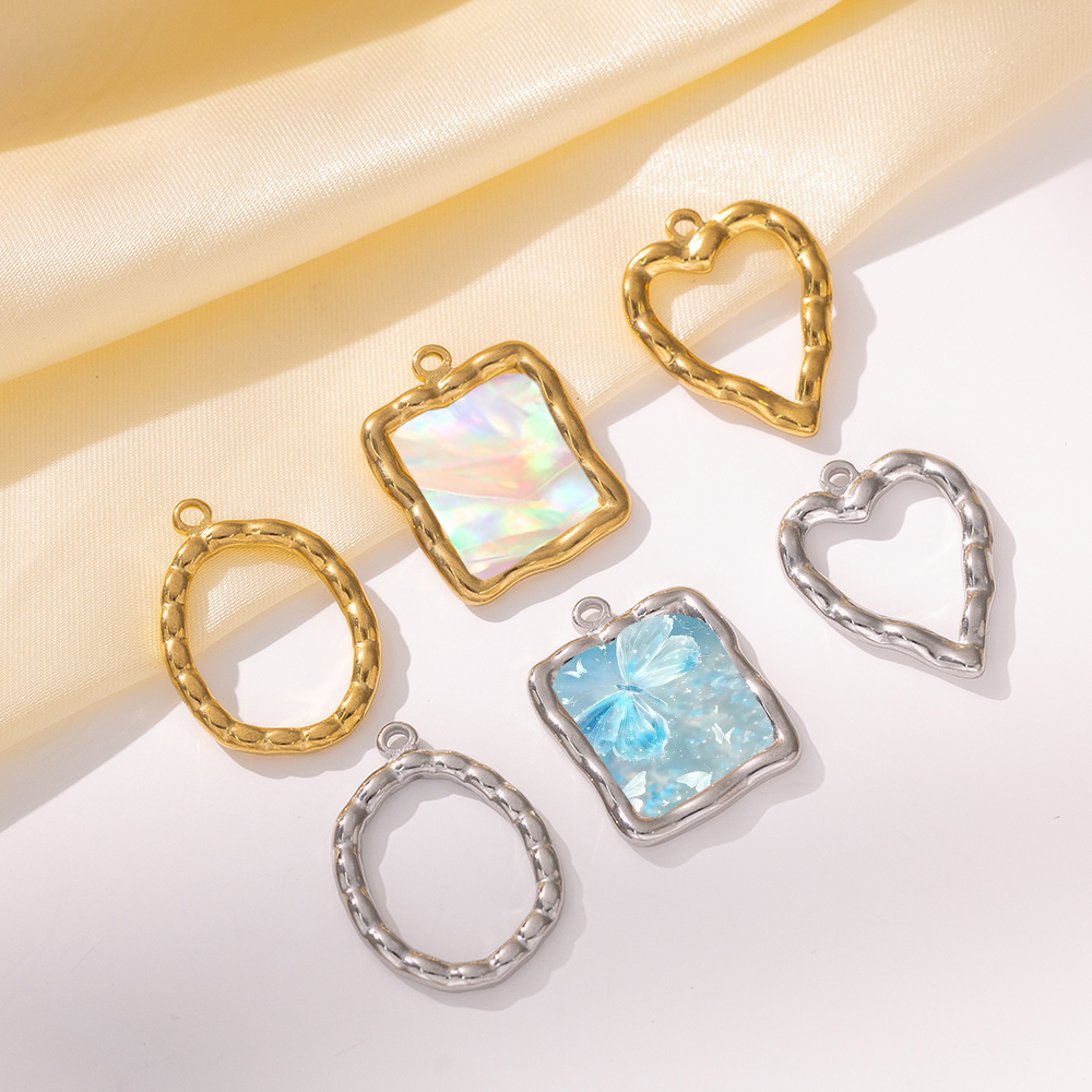 5pcs Stainless Steel Heart Rou - Resin Craft Supplies บทวิจารณ์และราคา