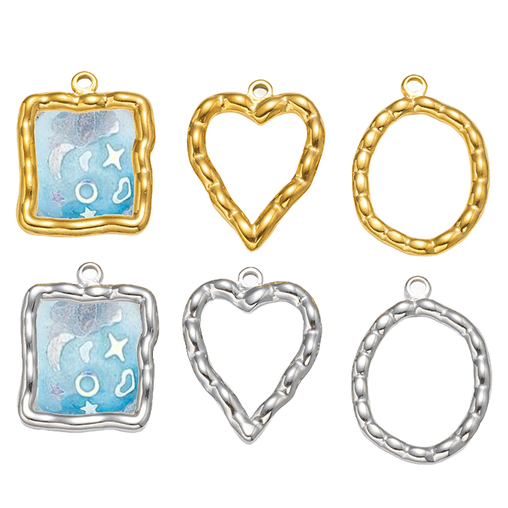 5pcs Stainless Steel Heart Rou - Resin Craft Supplies บทวิจารณ์และราคา