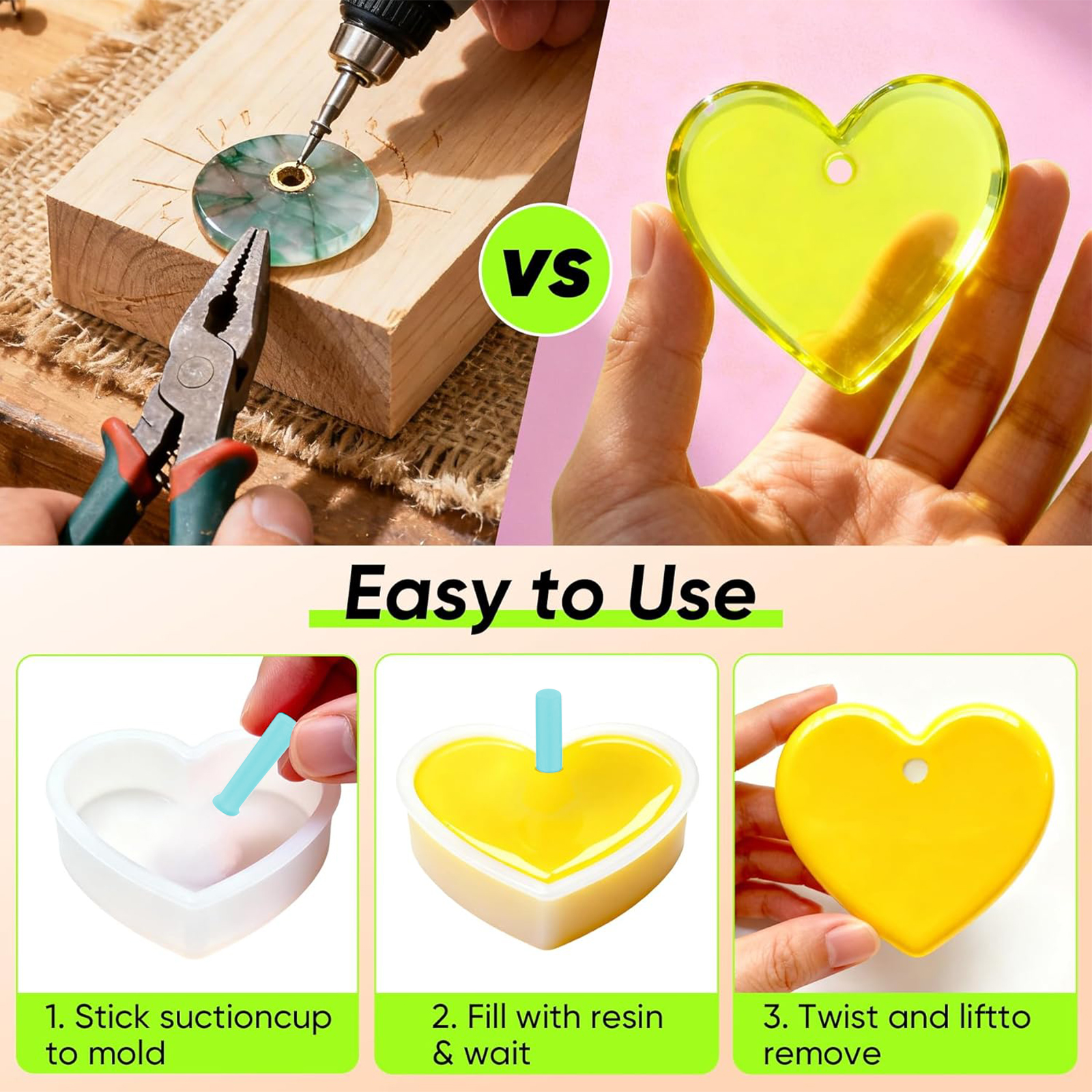 35pcs Resin Hole Maker Set 2-8 - Epoxy Uv Resin Kit บทวิจารณ์และราคา