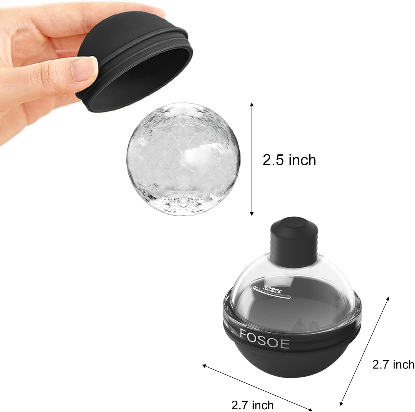 Silicone Ice Ball Molds for Wh - Coaster Mold Round บทวิจารณ์และราคา