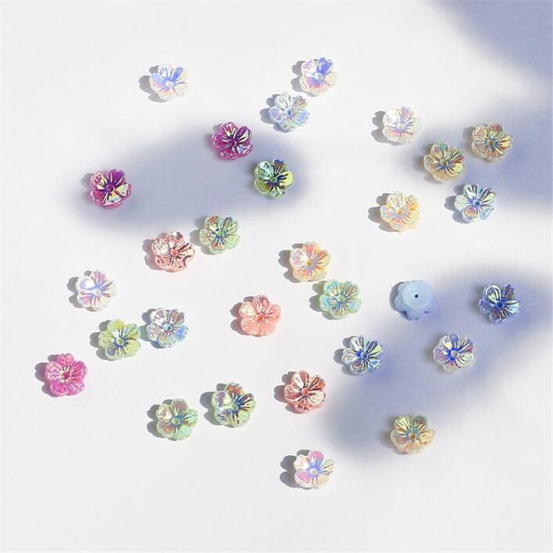 New Retro 8MM Resin Flower Bea - Flower Preservation Resin บทวิจารณ์และราคา