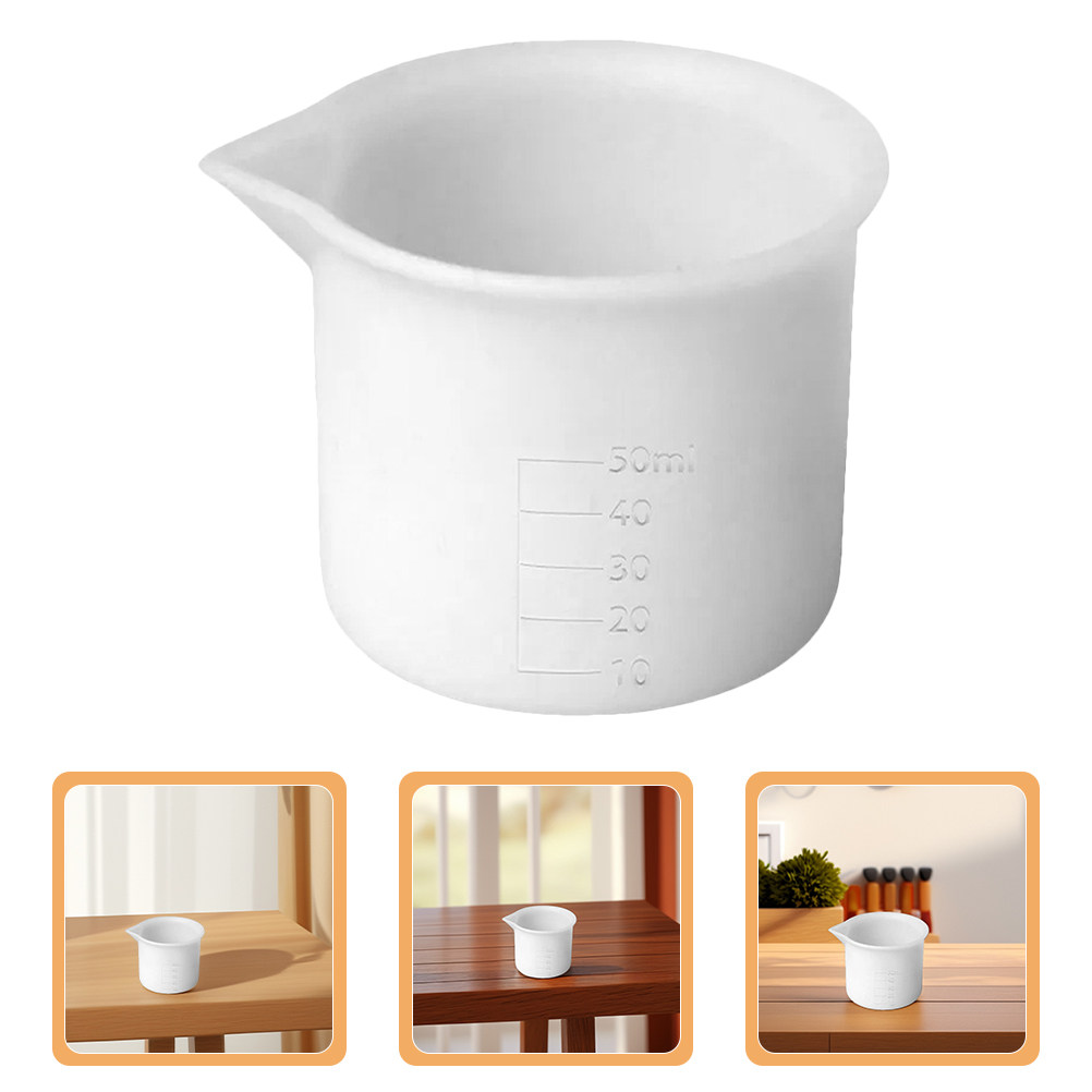 3Pcs 50Ml Silicone Measuring C - Mixing Cup Silicone บทวิจารณ์และราคา