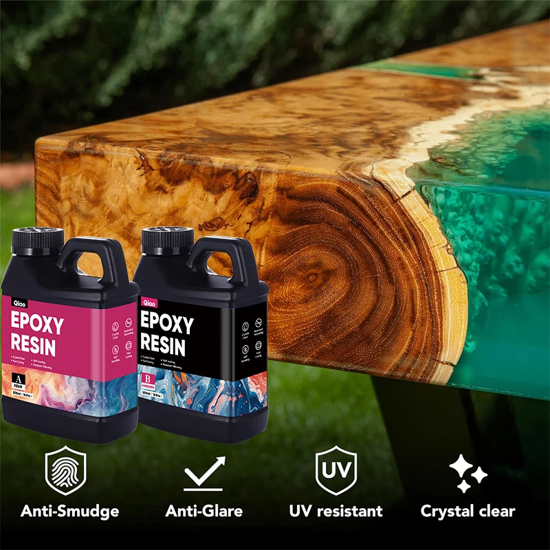 500ml 1000ml Easy Mixing Epoxy - Epoxy Uv Resin Kit บทวิจารณ์และราคา