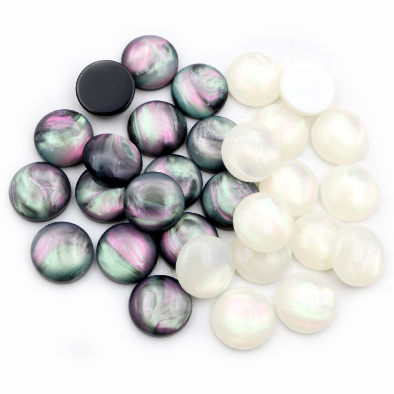 40pcs 8mm 10mm 12mm Round Resi - Resin Craft Projects บทวิจารณ์และราคา