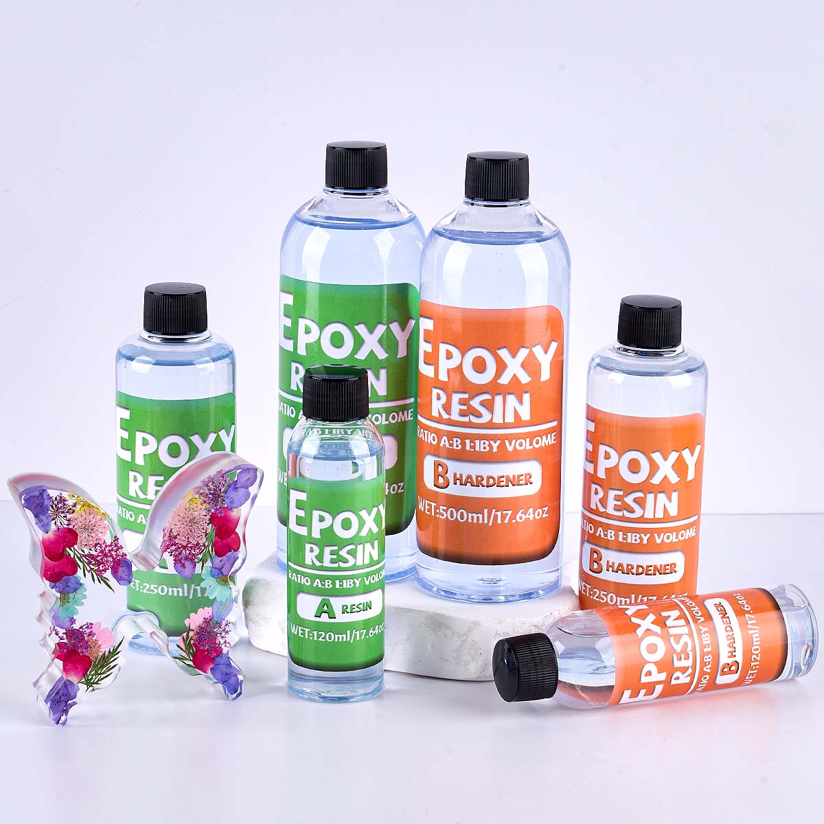 1:1 Ratio Epoxy Resin Kit Anti - Resin Jewelry Kit บทวิจารณ์และราคา