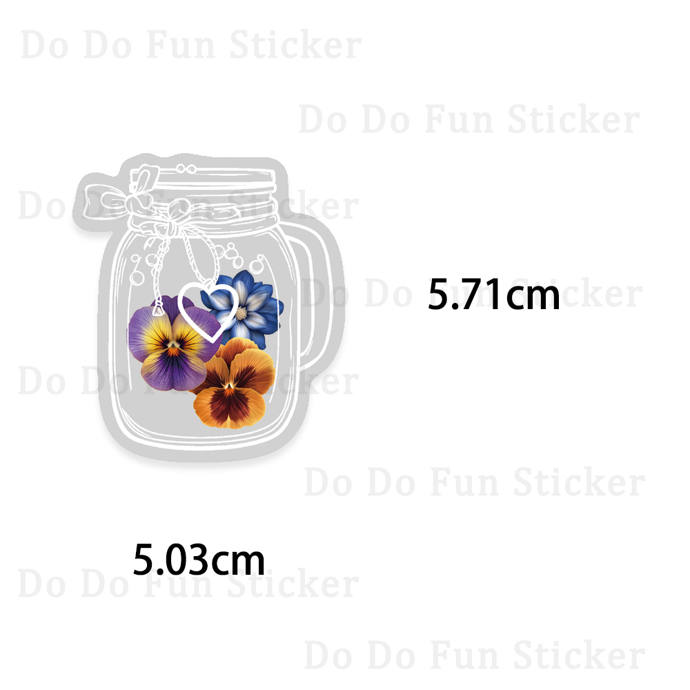 50PCS Glass Bottles with Dried - Dried Flower Bulk บทวิจารณ์และราคา