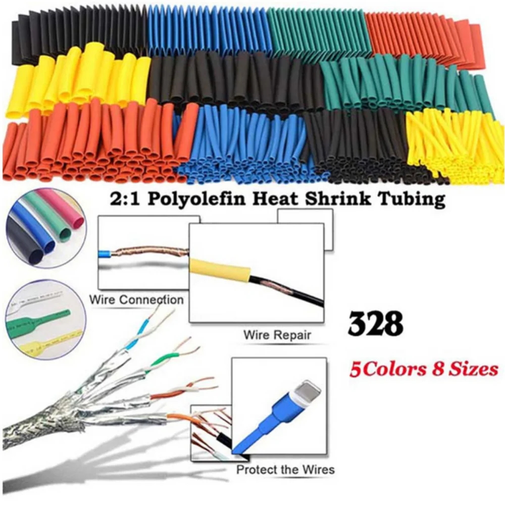 580/530/127PCS Heat Shrink Tub - Heat Gun Small บทวิจารณ์และราคา