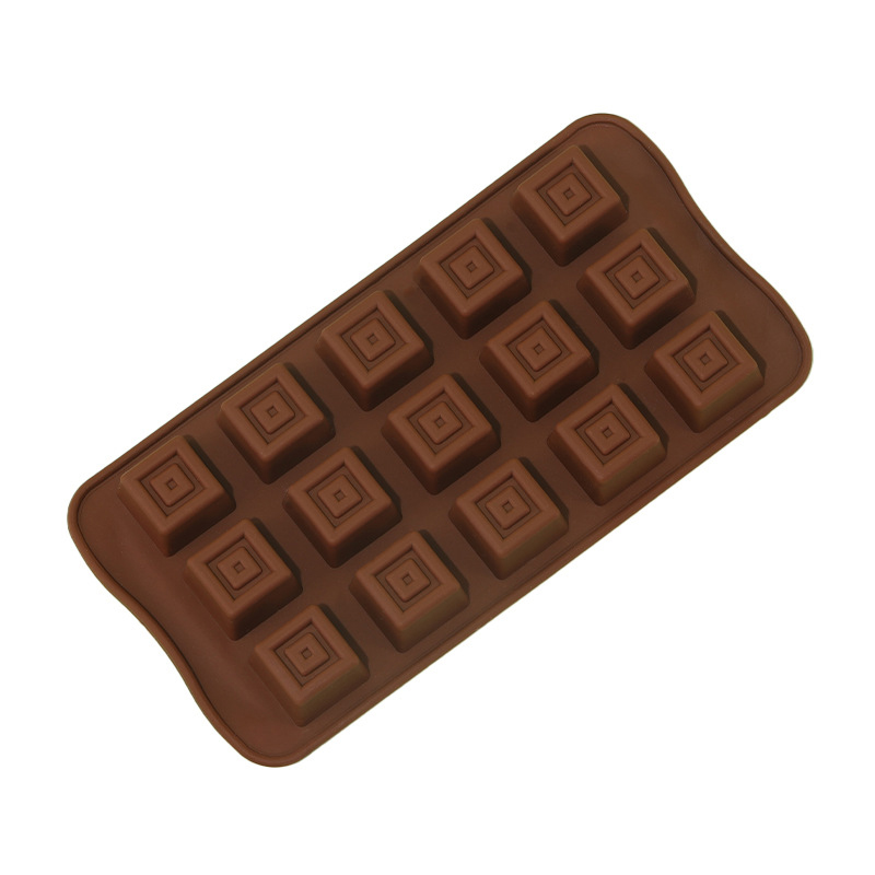 Classical Chocolate Mold Squar - Silicone Mold Tray บทวิจารณ์และราคา