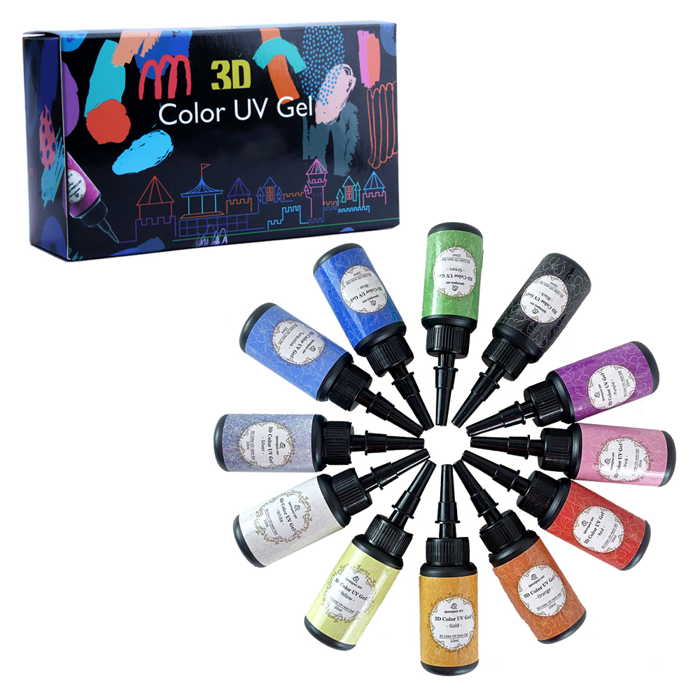 12 Colors UV Epoxy Resin, 3D C - Epoxy Uv Resin Kit บทวิจารณ์และราคา