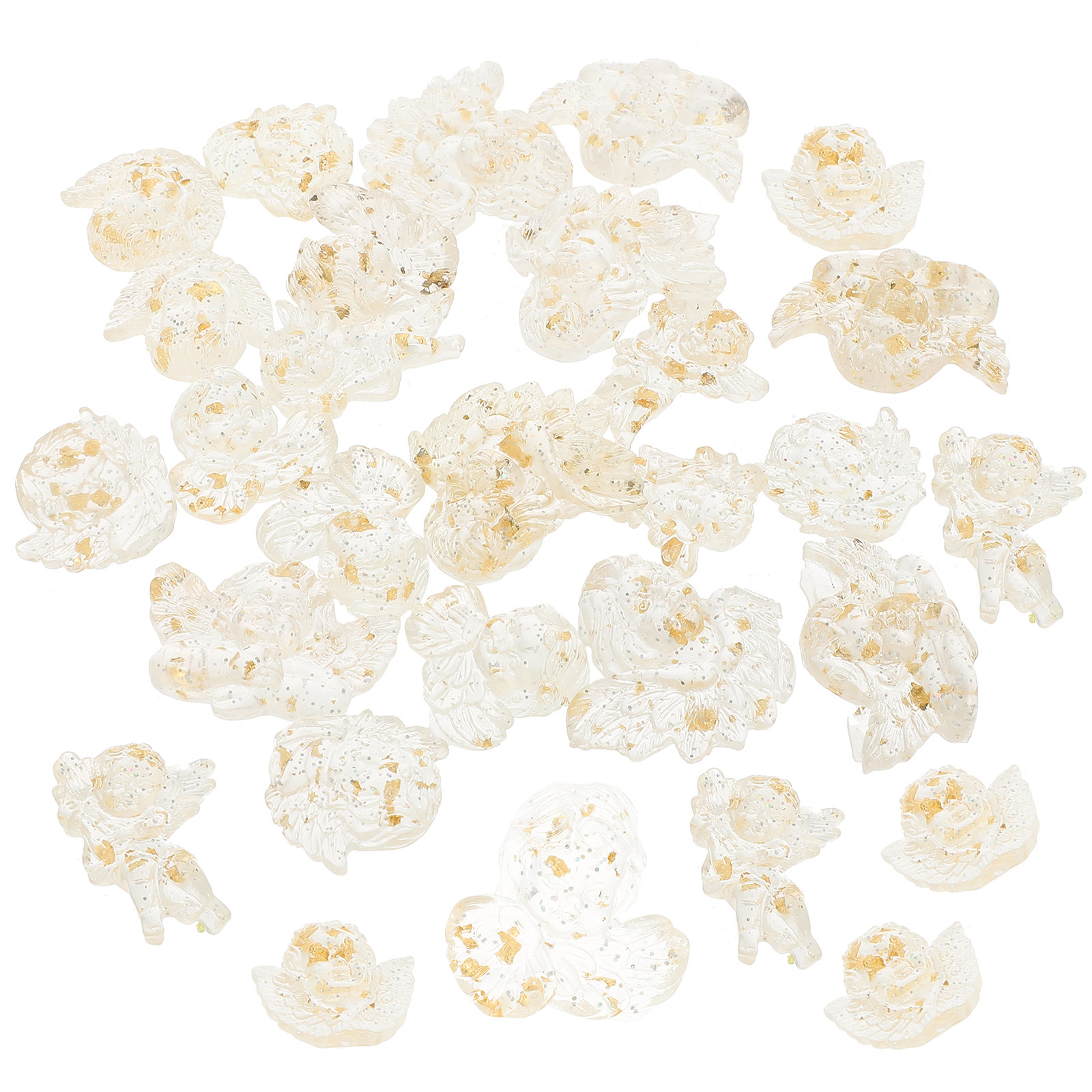 24Pcs Resin Flatback Angel Orn - Resin Crafts Diy บทวิจารณ์และราคา