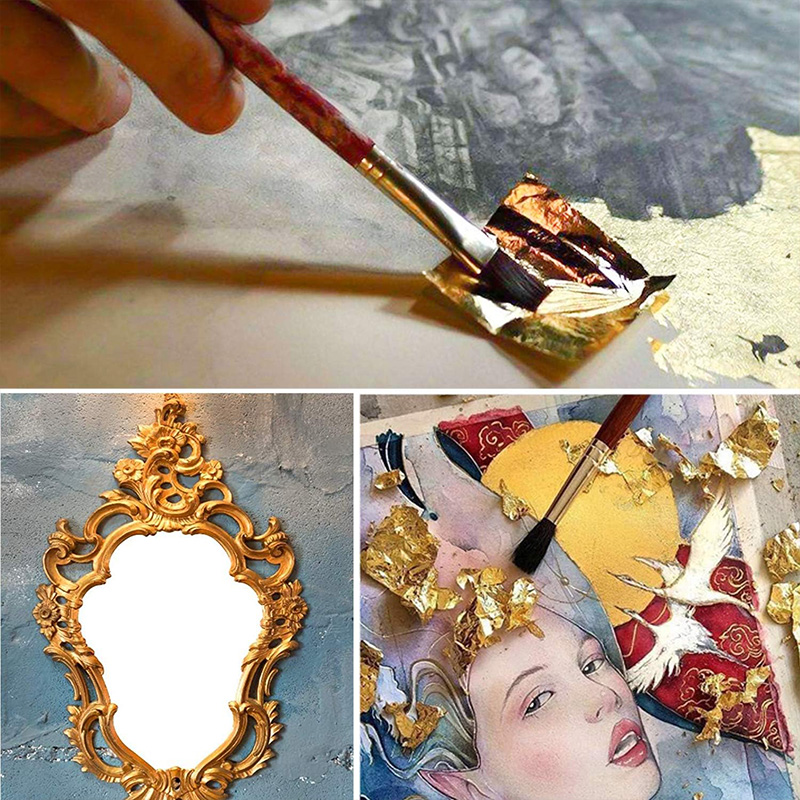 20 Pcs Gold Leaf Sheets: Versa - Gold Foil Flakes บทวิจารณ์และราคา