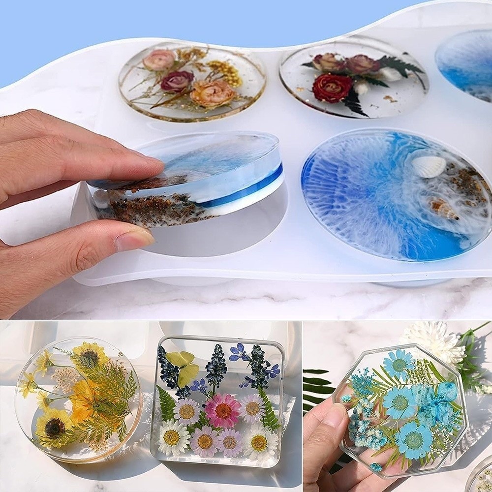 Creative Coasters Silicone Mol - Coaster Mold Round บทวิจารณ์และราคา