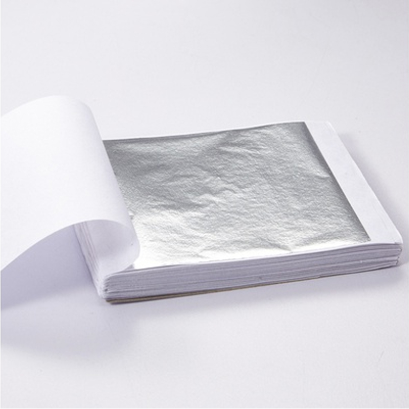 100pcs  Art Craft Design Paper - Gold Foil Flakes บทวิจารณ์และราคา