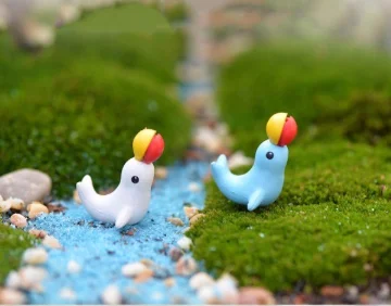 10Pcs/Hedgehog and Cows/Cute A - Terrarium Moss Art บทวิจารณ์และราคา