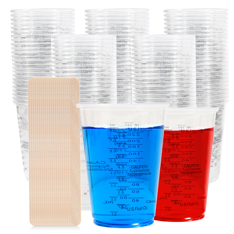 FAIS DU 8oz Disposable Measuri - Mixing Cup Silicone บทวิจารณ์และราคา