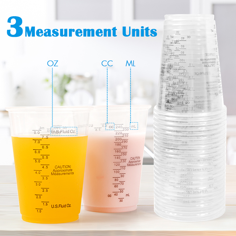 FAIS DU 8oz Disposable Measuri - Mixing Cup Silicone บทวิจารณ์และราคา