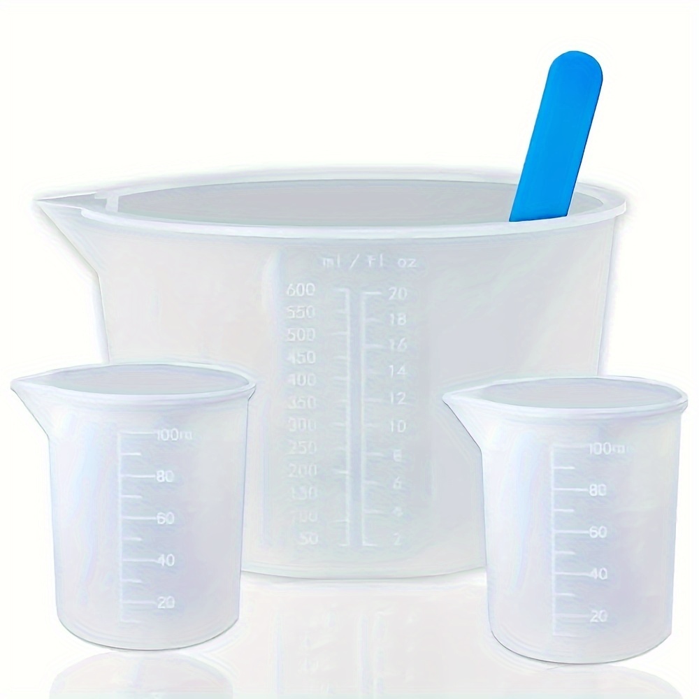 Silicone Measuring Cups, Resin - Mixing Cup Silicone บทวิจารณ์และราคา