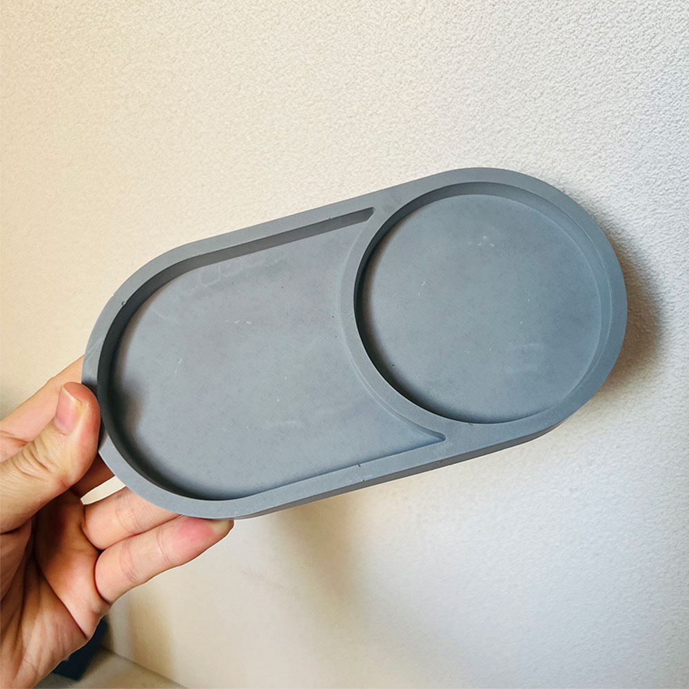 Oval Storage Tray Concrete Mol - Serving Tray Mold บทวิจารณ์และราคา