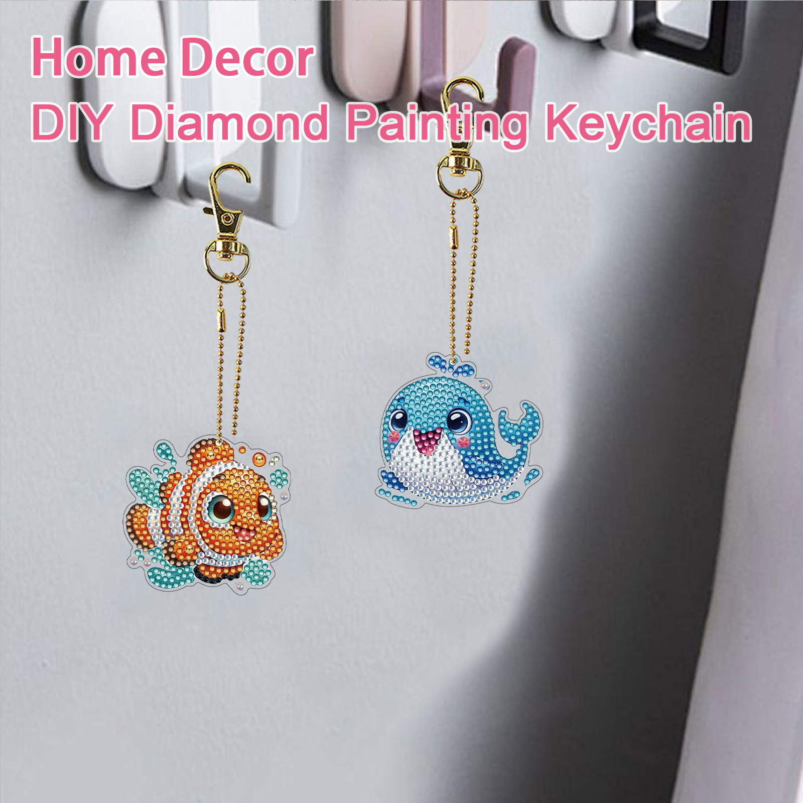15Pcs DiY Diamond Art Keychain - Resin Craft For Beginners บทวิจารณ์และราคา