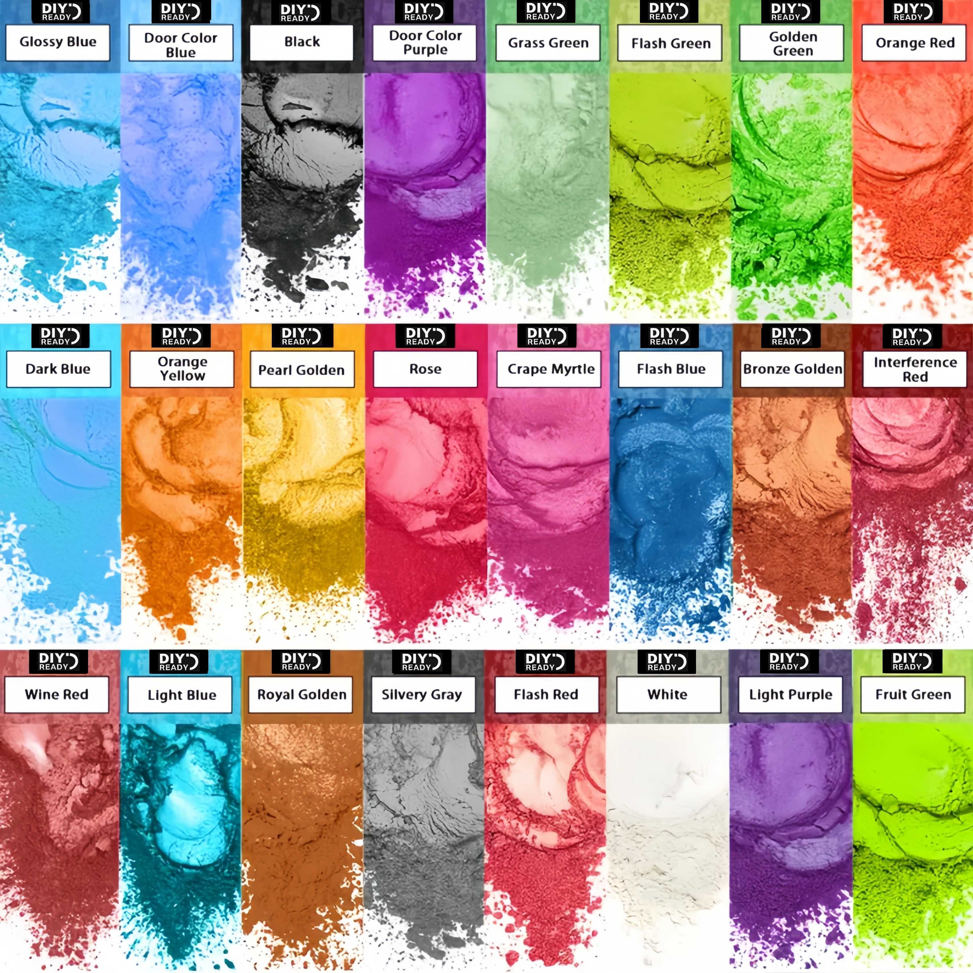 24 Colors/8 Colors 5g 0.18oz P - Resin Pigment Set บทวิจารณ์และราคา