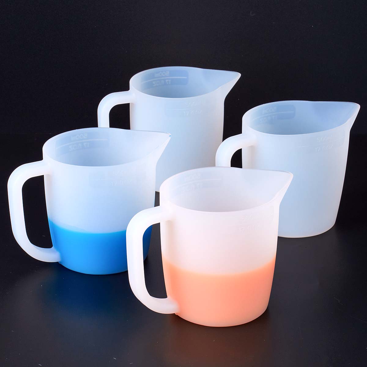 500ML Silicone Measuring Cup w - Mixing Cup Silicone บทวิจารณ์และราคา