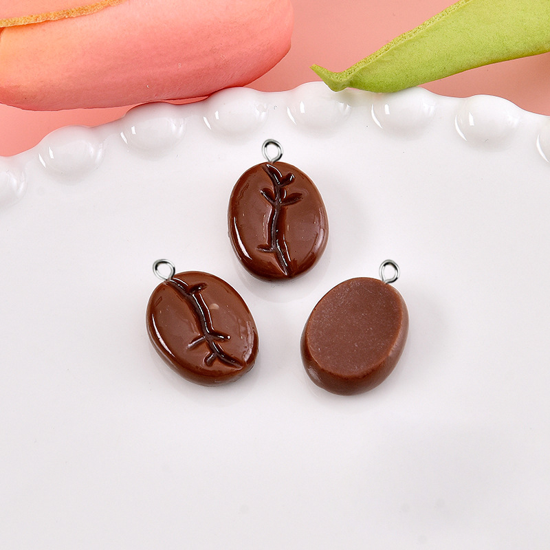 10pcs Coffee Beans Resin Penda - Resin Craft Projects บทวิจารณ์และราคา