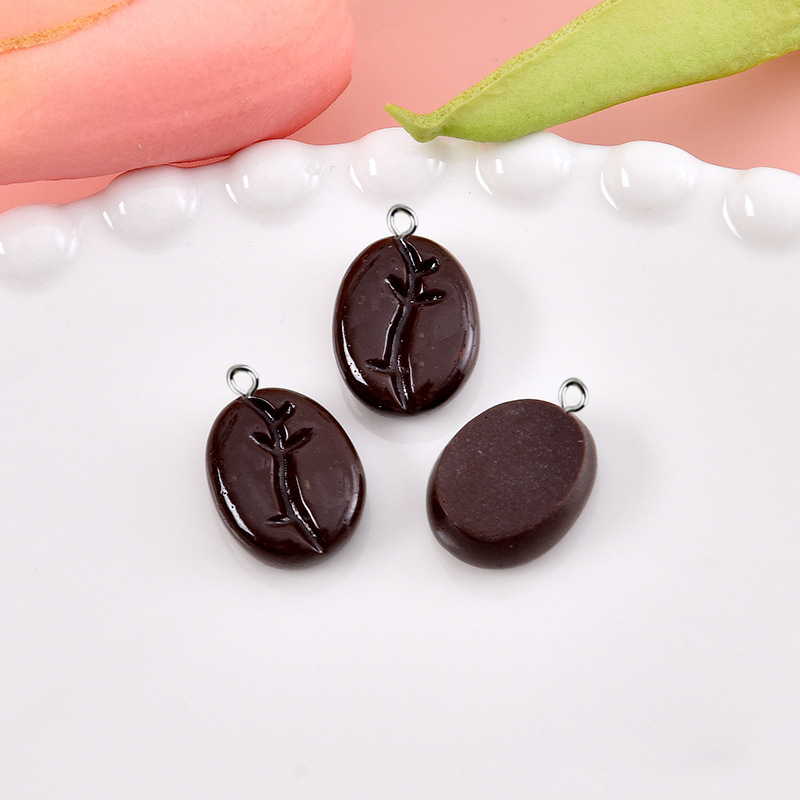 10pcs Coffee Beans Resin Penda - Resin Craft Projects บทวิจารณ์และราคา