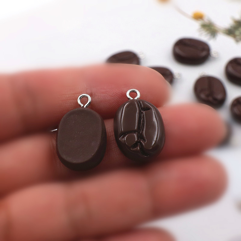 10pcs Coffee Beans Resin Penda - Resin Craft Projects บทวิจารณ์และราคา