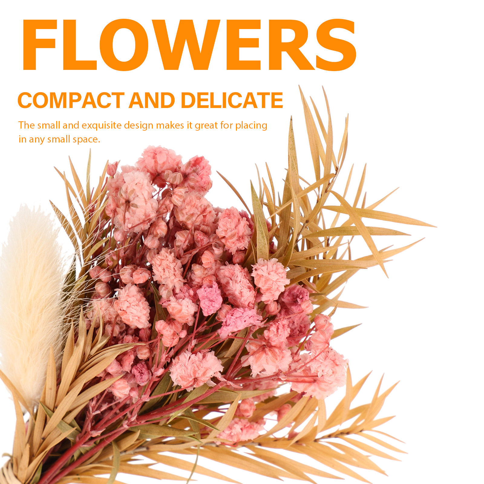 3Pcs Mini Dried Floral Bouquet - Dried Flower Bulk บทวิจารณ์และราคา