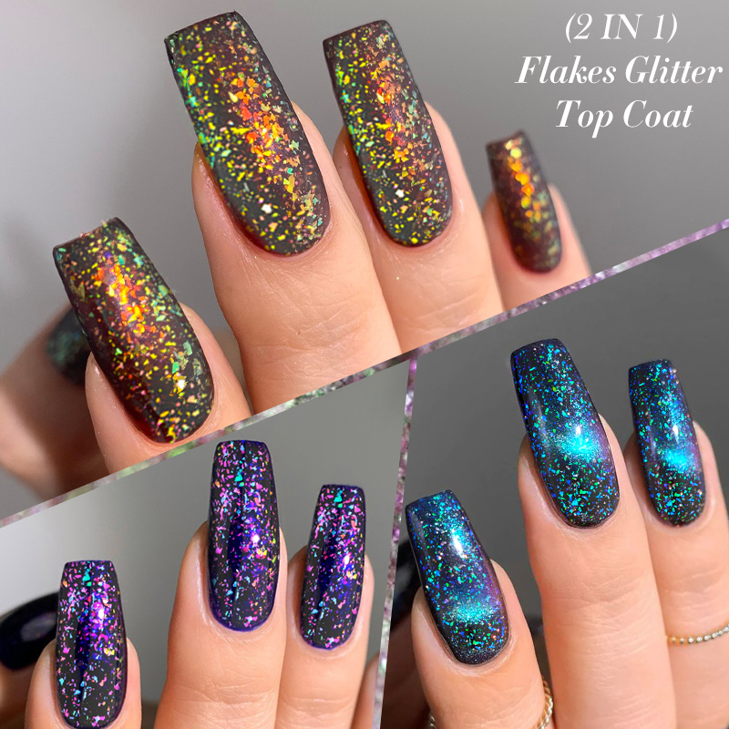 LILYCUTE Sparkly Glitter Top C - Gold Foil Flakes บทวิจารณ์และราคา