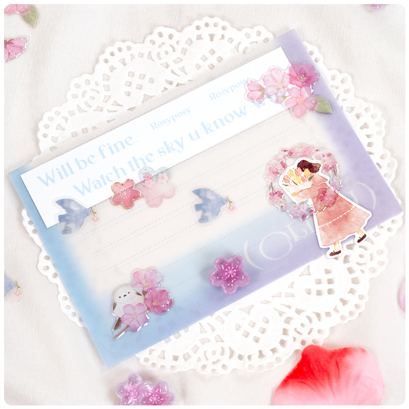 Japanese Style Sakura Crystal  - Resin Crafts Diy บทวิจารณ์และราคา